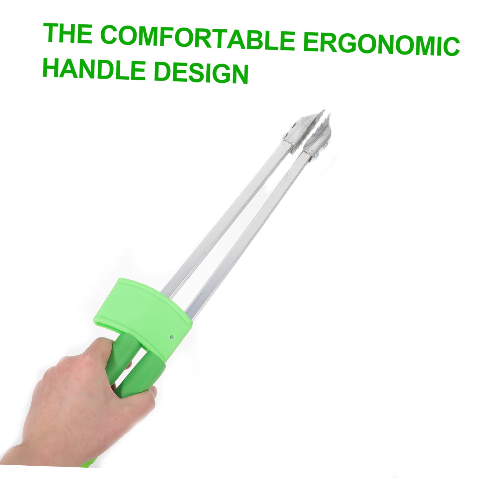 STOBAZA Practical Garbage Clamp Portable Trash Picker Tool for Outdoor Cleaning Ergonomic Design for Easy Gripping Hard to Reach Areas for Homes and Sanitation Use