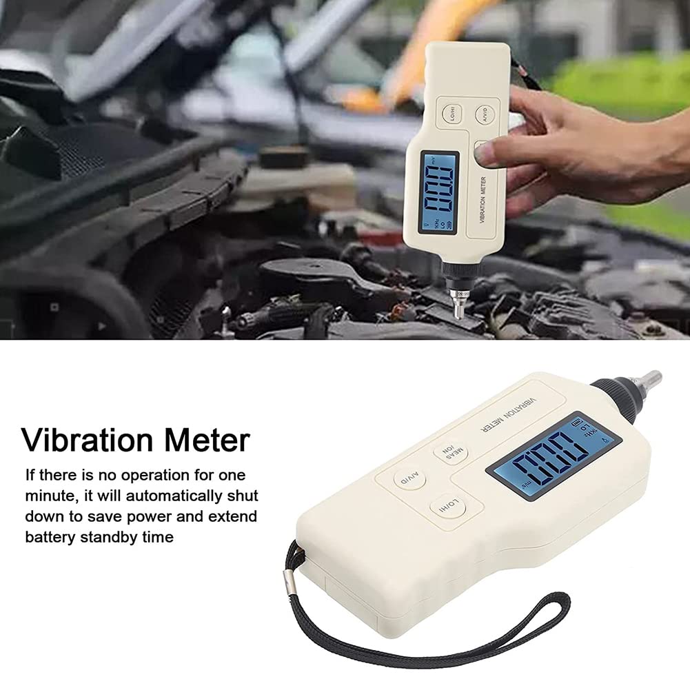 SPORTARC Vibromètre numérique à LED - Testeur de vibration - Accéléromètre