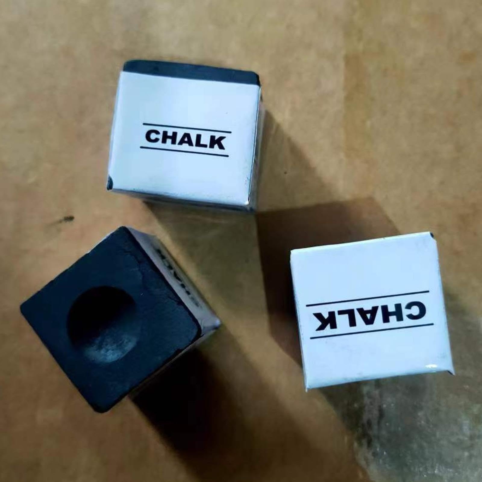 Oshhni 12 Uds Tiza para Taco de Billar Tizas de Billar Accesorios de Billar de Primera Calidad para Puntas de Taco de Billar para Uso en Torneos Bares Y Club