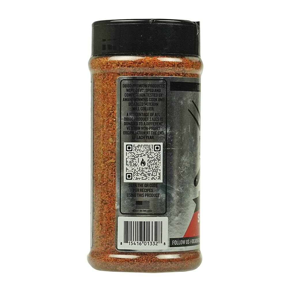 DB180 Sweet Heat BBQ Rub – Sweet & Spicy Seasoning for Pork, Chicken & Veggies – Gluten Free – 11.5 oz - Image 3