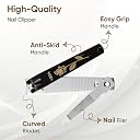 Vega Large Nail Clipper 36 Pcs Box (Black), 1743 g gallery image