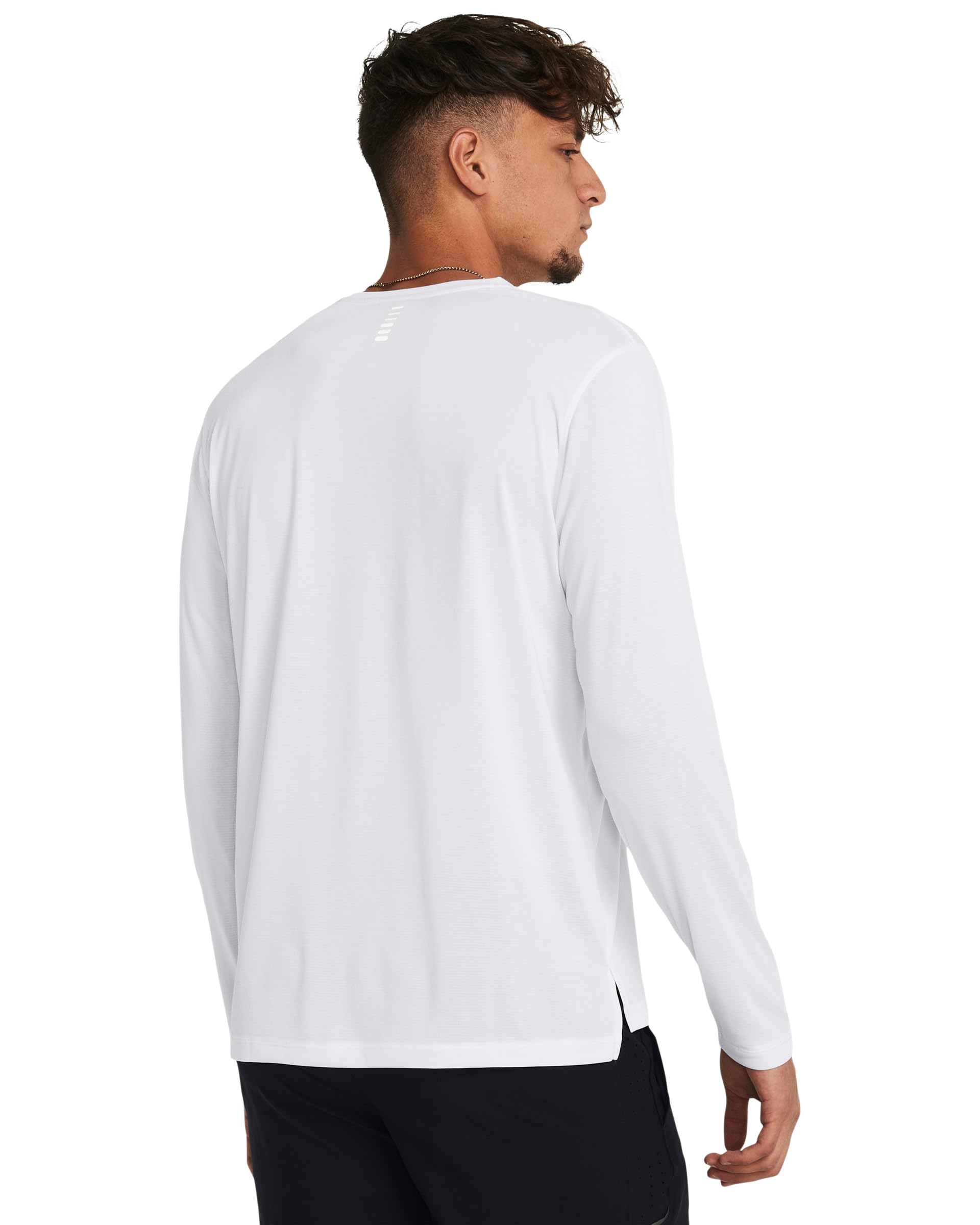 Under Armour Hombres Streaker Longsleeve Laufbekleidung Camiseta De Manga Larga Black 001 - Negro