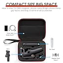 ZORBES Nylon Hard Case for Osmo Mobile 6 Gimbal, Black, 3 Pcs gallery image