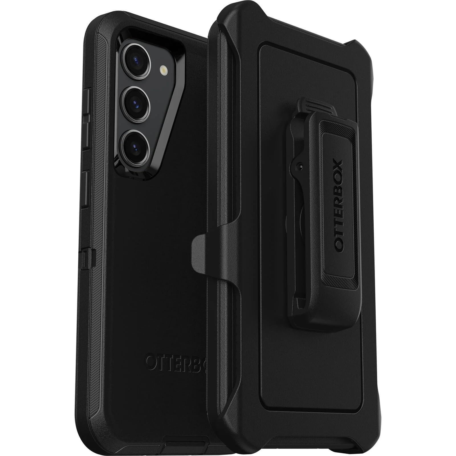 Coque Galaxy S23 robuste durable OtterBox Defender noire anti-poussière - 8