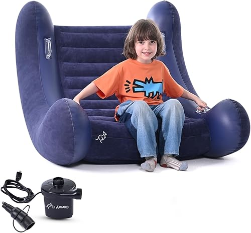 AIR Cloud Rocker Silla sensorial para niños, incluye bomba de aire eléctrica