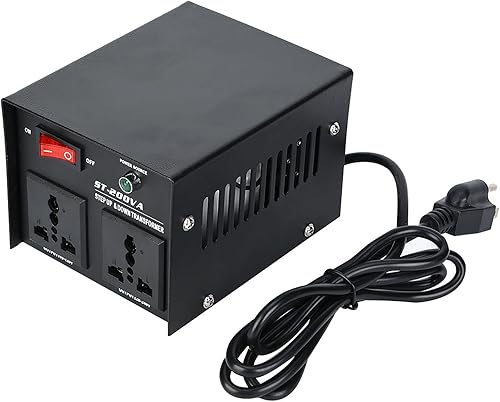 Alvinlite Transformador convertidor de voltaje CA ST-200VA 200W (110 a 240V, 110 V a 220 V) 200 vatios convertidor elevadorabajo 110120 voltios -