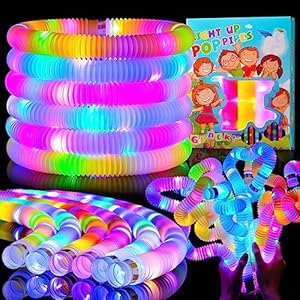 Mikulala 24er Pack Leuchtende Pop Röhren