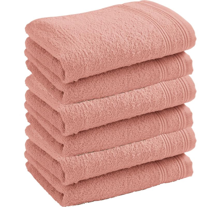 Lot de 24 serviettes invité éponge Spa 30 x 50 cm / 400 gr/m² Couleur Spa Perle