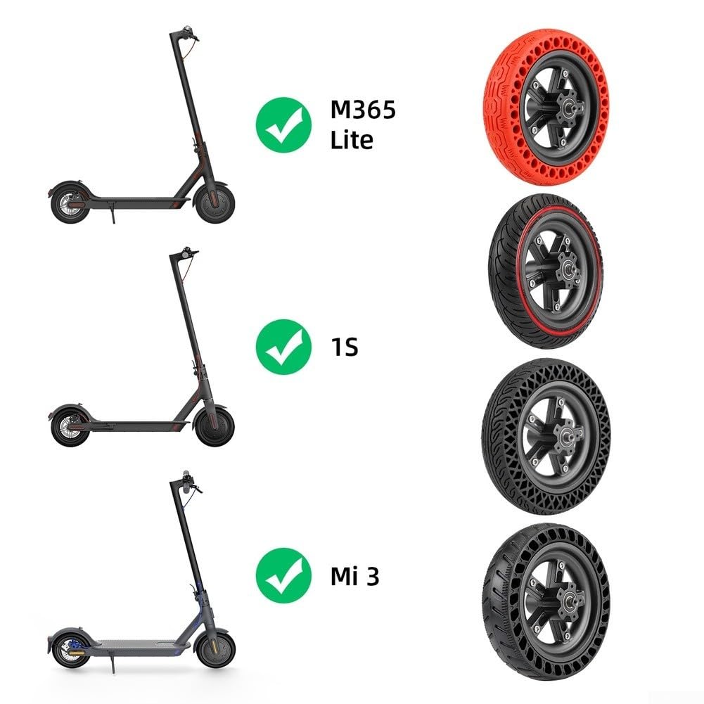 Moyeu de roue arrière de scooter de 21,6 cm en alliage d'aluminium - Design