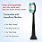 Replacement Toothbrush Heads Compatible with AquaSonic Black Series Electric Toothbrush 10 Pack Everystep,Not for AquaSonic Duo Series