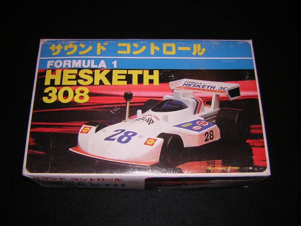昭和レトロ サウンド コントロール FORMULA1 HESKETH 308 ラジコン F1 F2 レーシングカー