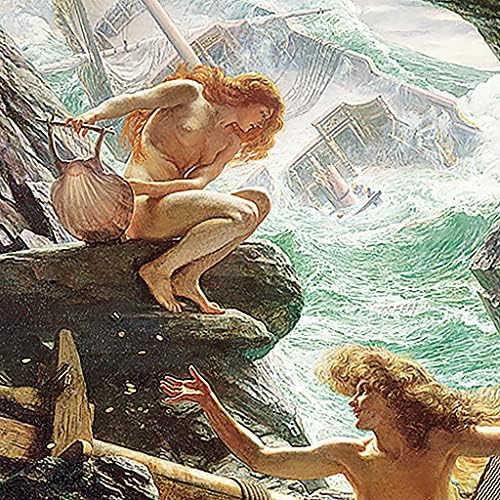絵画 The STORM Amazon.com: ELITEART -The Storm By Pierre Auguste Cot Giclee