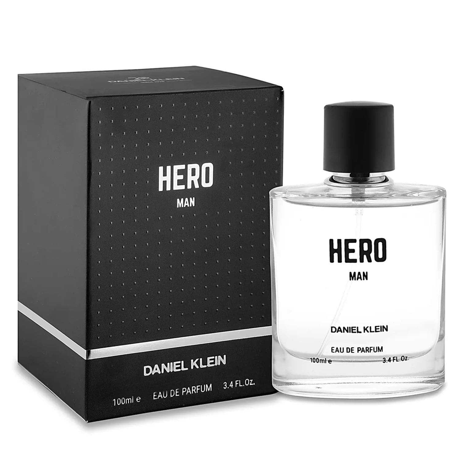 Daniel Klein HERO Eau de parfum | Premium Long Lasting & Refreshing Perfume for Men - 100ml | Luxury Body Spray for Men | Gift for Husband Boyfriend Dad - DKP007