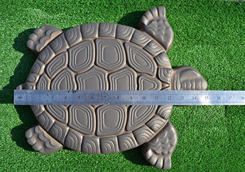 Svitmolds Mold Diy Turtle Shape Stepping Stone Mold Turtle Decorative Stepping Stone Mould Concrete Cement Mould Diy Personalized Manual Garden Lawn Pathmate Paving Pavement Paver (S02) #TOP4