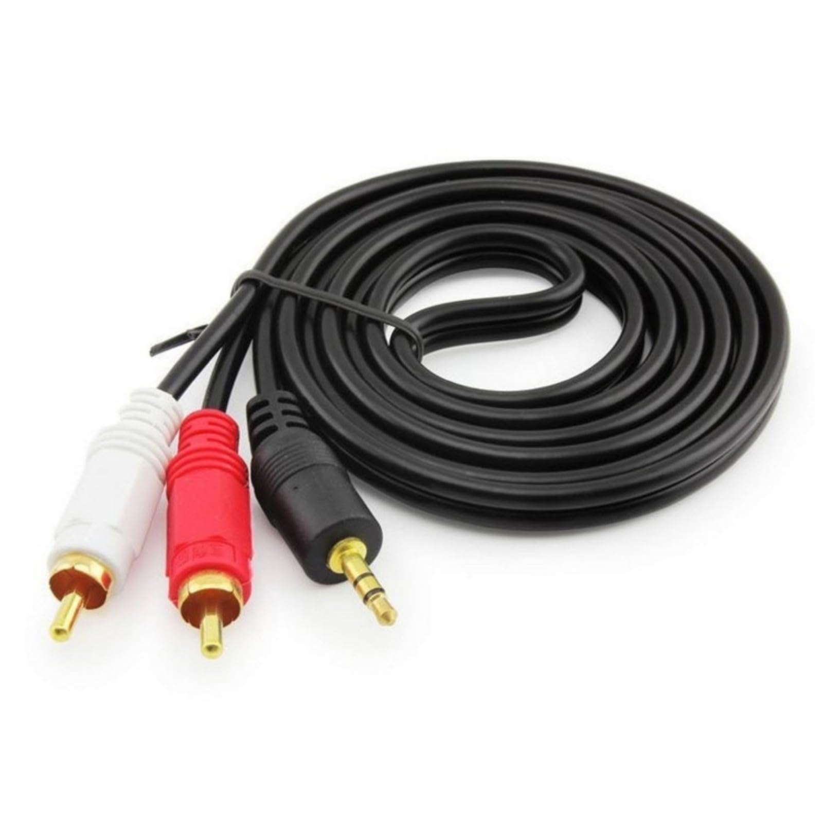 Tsophreniq 2RCA to 3.5mm AUXs Cable, 3.5mm 1/8 to 2RCA Male Headphone Adapter Y Splitter Stereo Sound Cord for Tablets Stereo Sound Splitter