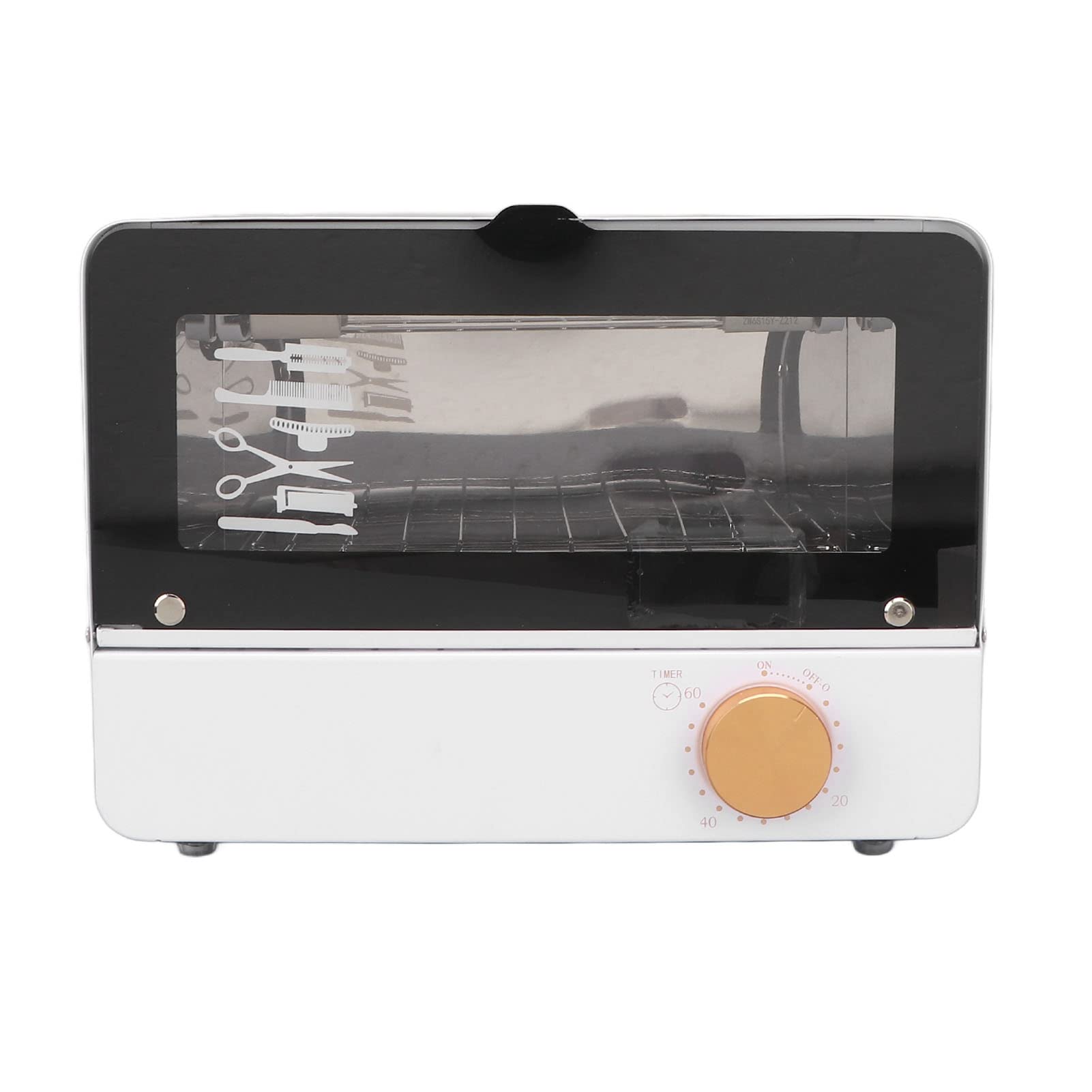 Caja de Gabinete de Limpieza UV de 6 L, Caja de Limpieza de Ozono Multifuncional Ajustable con Control de Sincronización con Doble UV y Ozono, para (Enchufe europeo 220V)