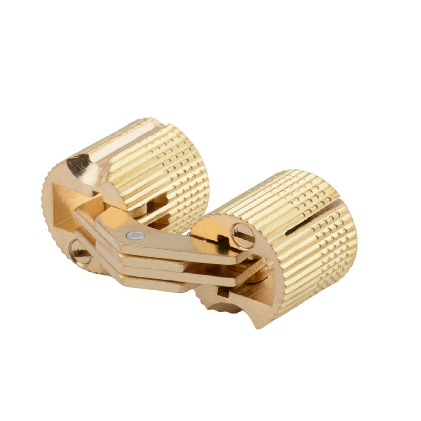 Murye 1 Piece Barrels Hinge Replacement Brass Furniture Hinge Cylindrical Concealed Hinges 180 Degree Opening Angles Enduring