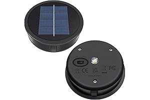 AA 600mAh Rechargeable Umbrella Solar Panel | Replacement Top for Outdoor Lanterns & DIY Lights