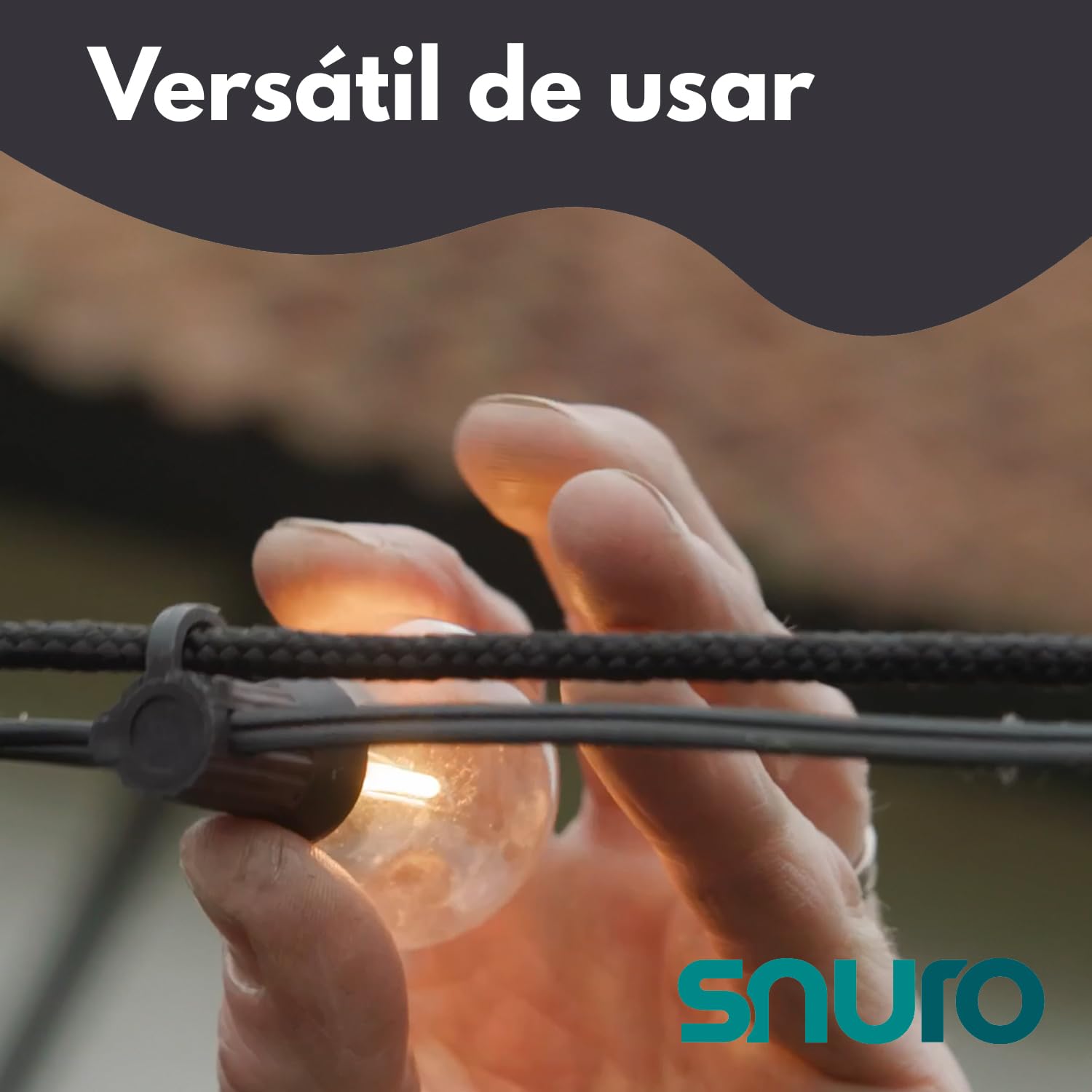 Cuerda de nailon (6 mm, 50 m, negro) – Paracord de poliamida trenzado resistente, resistente al desgaste y sólido, carga de rotura de 622 kg