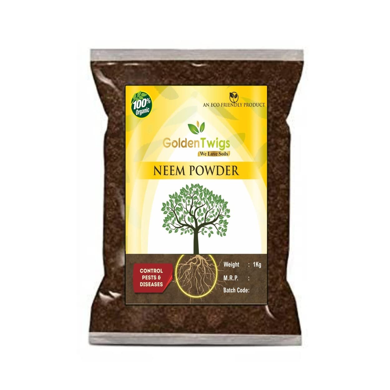 Golden Twigs Neem Powder for Plants - 1kg (B0BJ25B5C7) Amazon Price History, Amazon Price Tracker