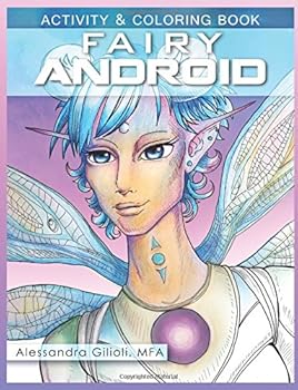 Paperback Fairy Android: Activity and Coloring Book