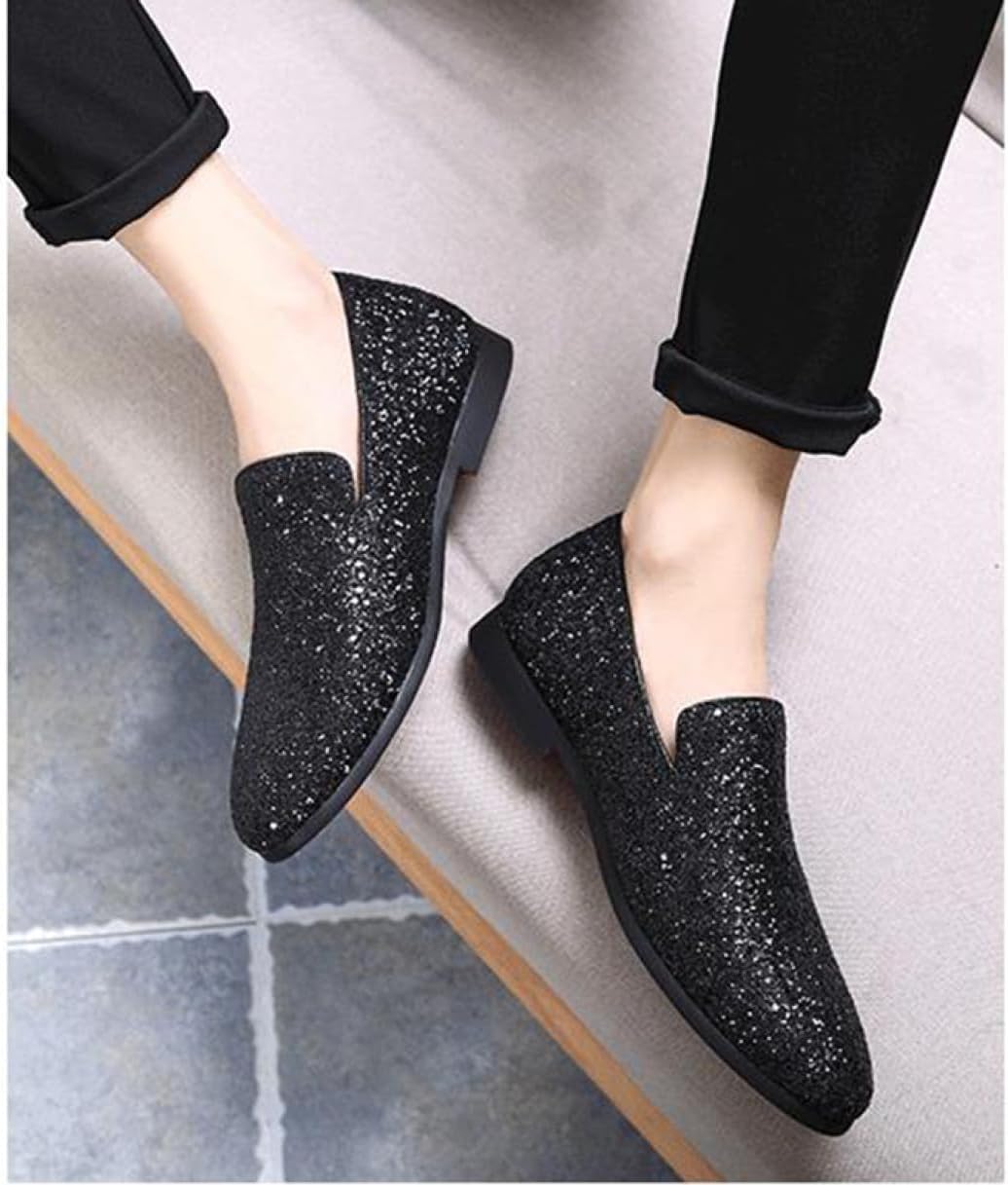 [IJGE] ドライビングシューズ スリッポン 大きいサイズ メンズ 黒ビジネス デッキシューズ カジュアル 運転 通勤 防滑 春夏