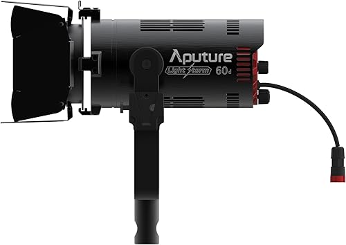 Miniatura 5 de Aputure LS 60D Aputure Light Storm 60D 60W enfoque de luz diurna LED de luz de video soporte control de aplicación, 8 iluminación FX incorporada,