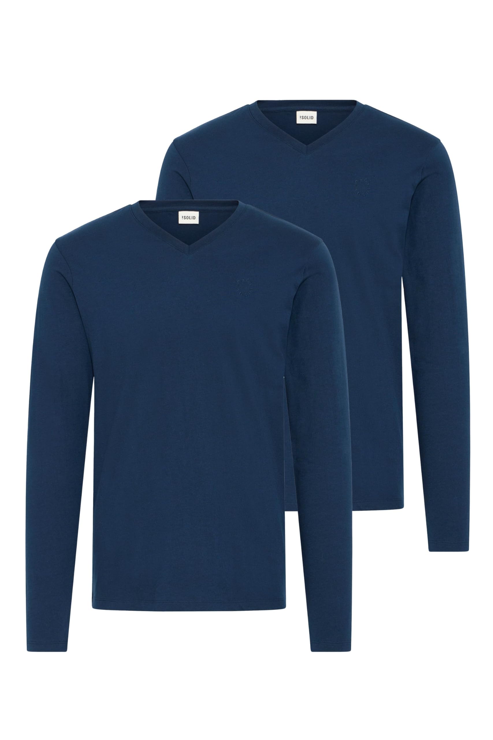 !Solid SDOdifan Herren Longsleeve Langarmshirt Shirt 2er Pack