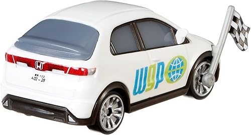 Miniatura 4 de Disney Cars Toys y Pixar Cars 3, WGP Security Guard & Race Starter Paquete de 2 unidades, vehículos de personajes favoritos de los fanáticos