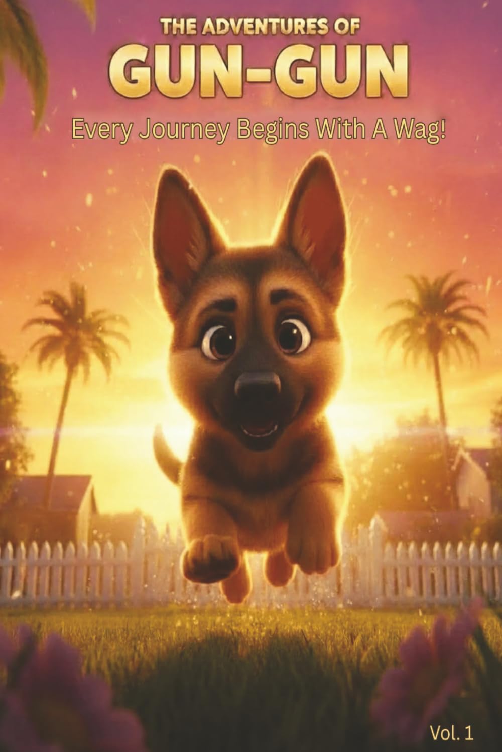 The Adventures of Gun-Gun: A Journey Begins With A Wag! (Kids Book Ages 3–7 | Adorable Sable German Shepherd Puppy Adventure Story): Heartwarming ... lessons—perfect for bedtime/early readers