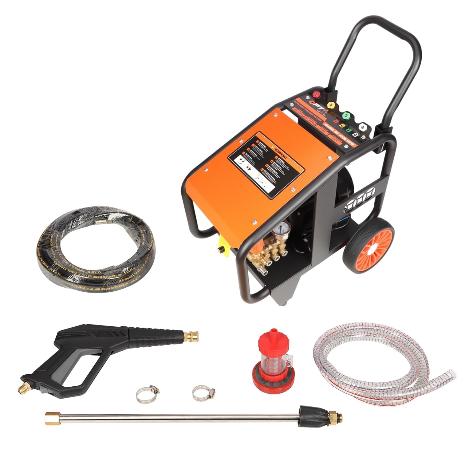 STARQ QT4000 Commercial HIGH Pressure Washer Heavy Duty for CAR, Bike, Home & Truck Washing | (QT4000 HPW 3000 WATTS 4HP 220 BAR 18LPM) (B0CKLDFNBK) Amazon Price History, Amazon Price Tracker