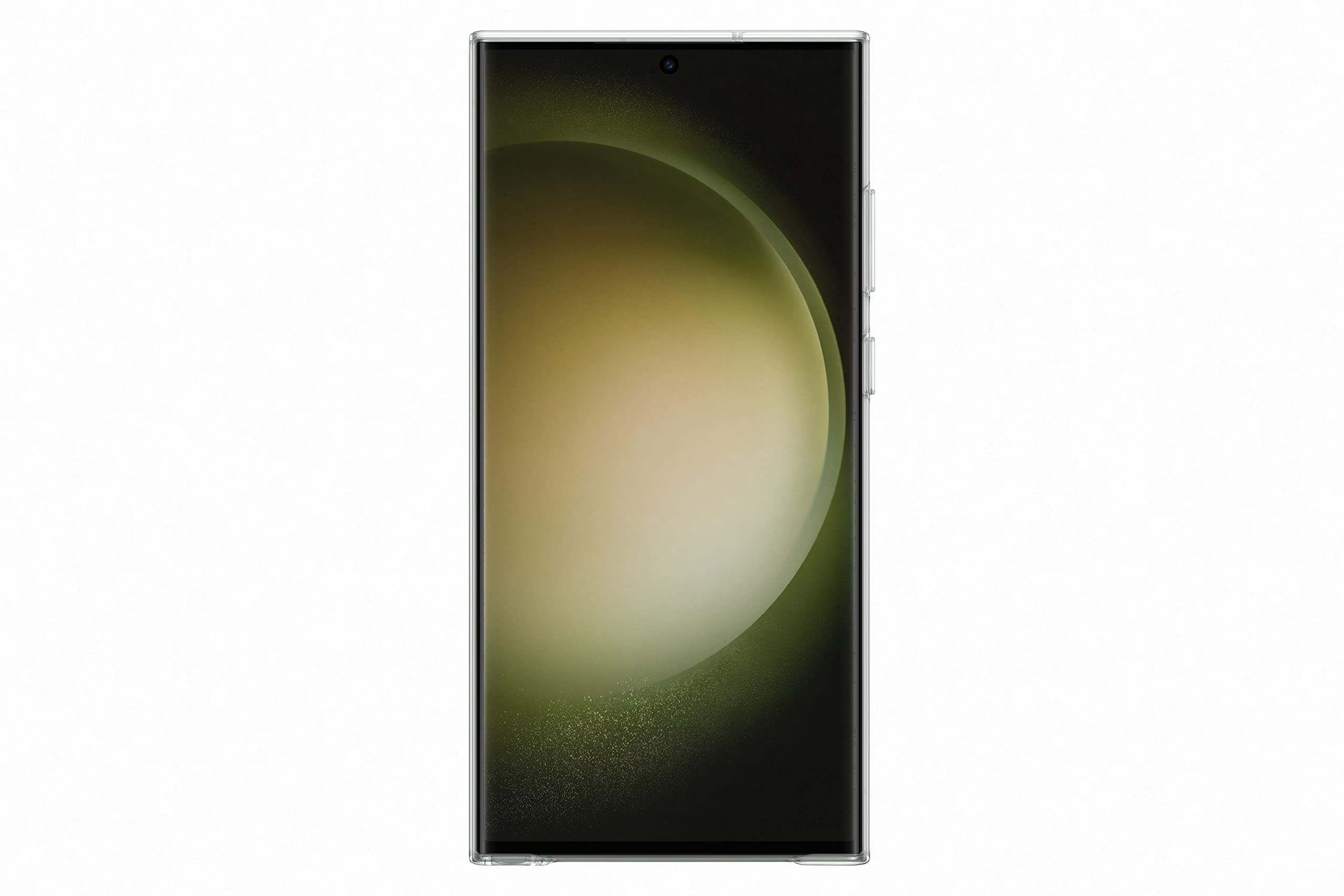 Samsung Clear Gadget Smartphone Case EF-XS918 für Galaxy S23 Ultra, Handy-Hülle, Standfuß, Durchsichtig, Kratzfest, Fingerhalterung, Ringhalter, Transparent
