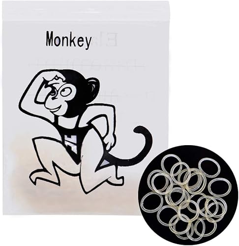 Miniatura 2 de Angzhili 10 bolsas de goma ortodóntica dental, bandas elásticas de goma, suministro de ortodoncia (38 pulgadas)