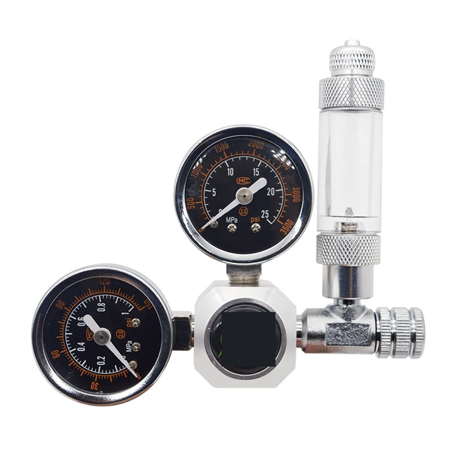 Wskaźnik regulatora CO2 Akwarium CO2 Regulator magnetyczny elektromagnedowy zawór zwrotny Rośliny akcesoria akcesoria DIY CO2 Zestaw generatora reaktora systemu sterowania dla piwa domowego z beczki (