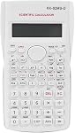 KK-82MS-D Calculatrice scientifique, 240+ Fonctions Calculatrice d'ingénierie pour l'école, le bureau, les étudiants du collège, les enseignants, les professionnels (Pink)