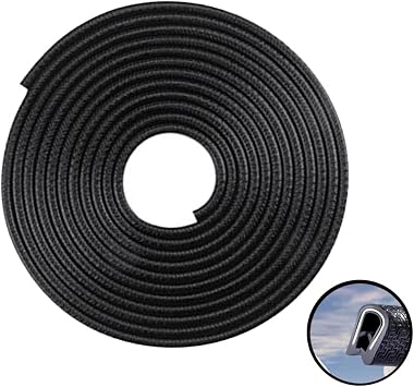 16Ft5M Car Door Edge Guards,Edge Trim,No Glue Car Door Entry Guard Protective Strip for Car, Truck, SUV and ATV,Sedans 16FT/5M