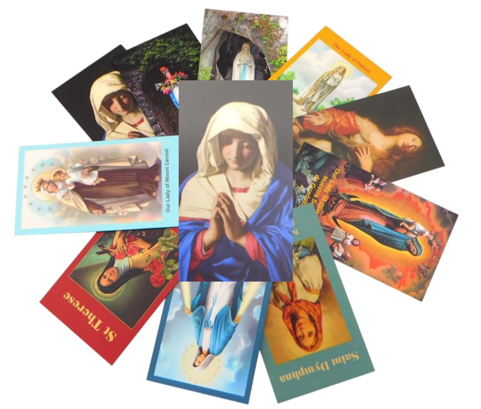 Amazon.com: Women Saint Holy Card Deluxe Bulk Bundle Assorted