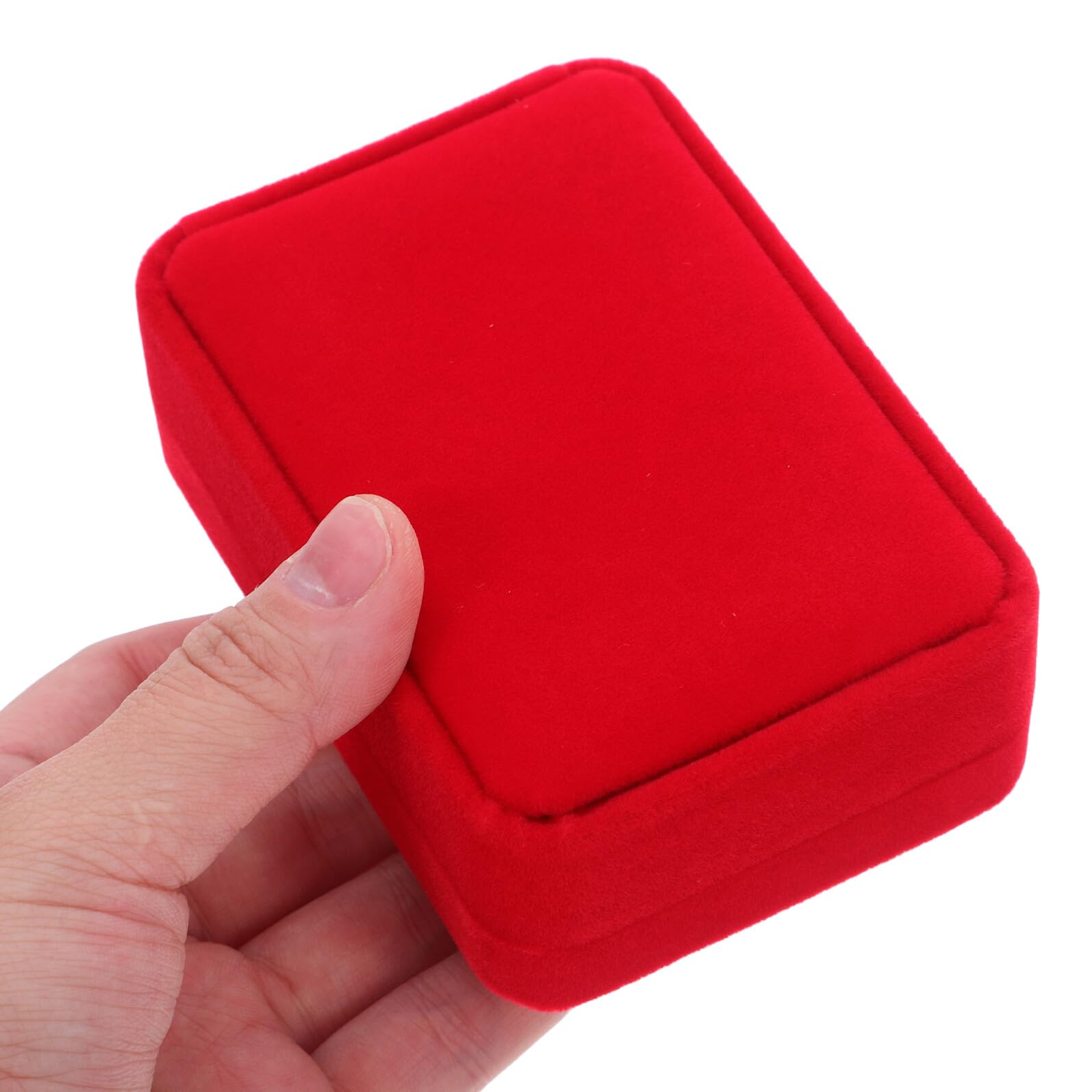 KOMBIUDA 12 Piezas Caja para Collar de Terciopelo Estuche de Almacenamiento y Exhibición de Joyería Protector Portátil para Colgantes Organizador Seguro para Boda Navidad y Cumpleaños