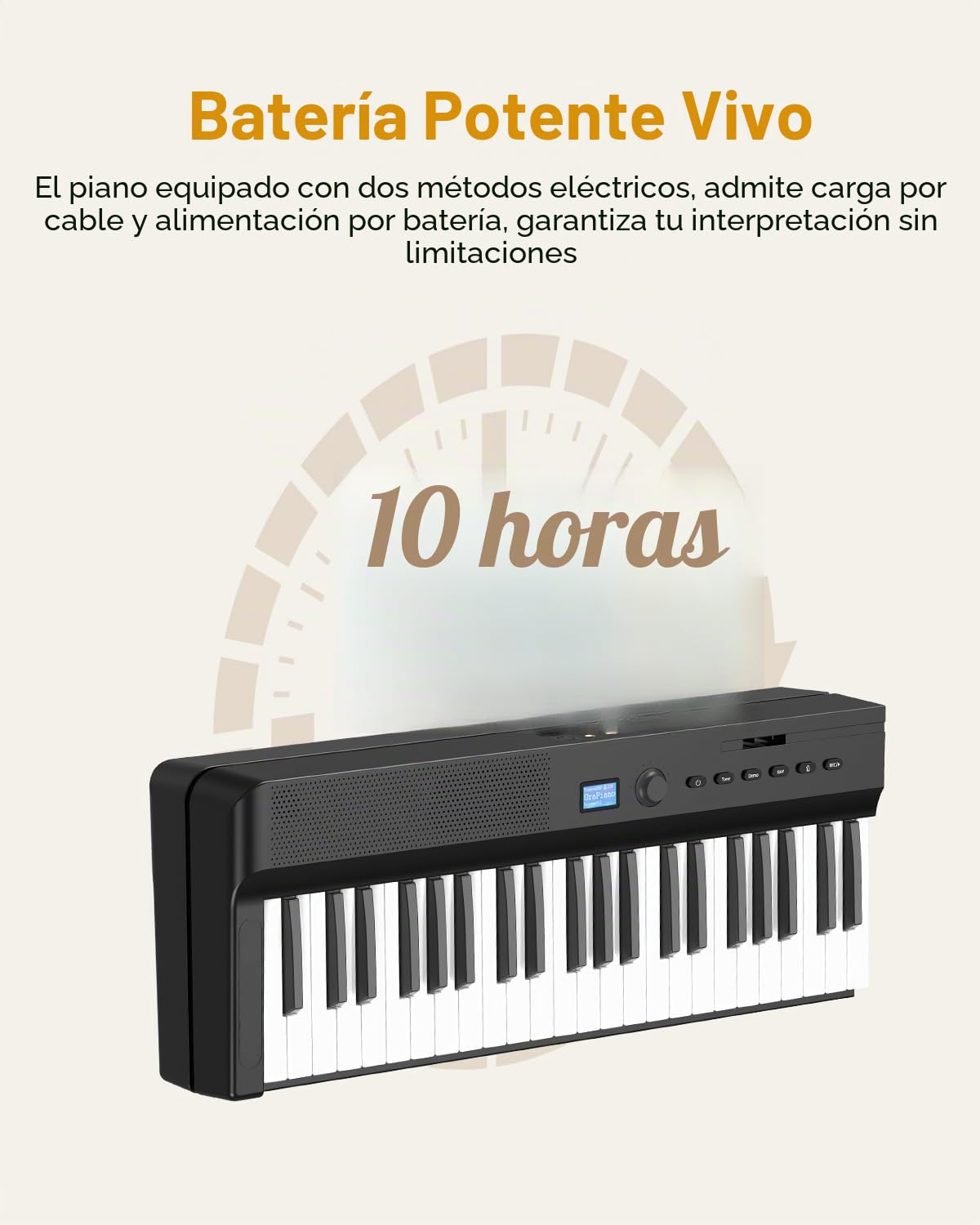 Piano plegable mejorado de 88 teclas, teclado de tamaño completo medio pesado compatible con MIDI, teclado de piano plegable portátil Bluetooth con pedal de sostenimiento y bolsa de piano