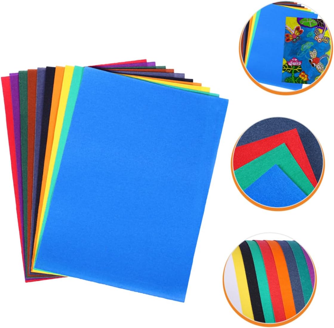 LIFKOME Sandpaper Sheets 10 Pack Watercolor Painting Paper for Boys and Girls Drawing Art Supplies