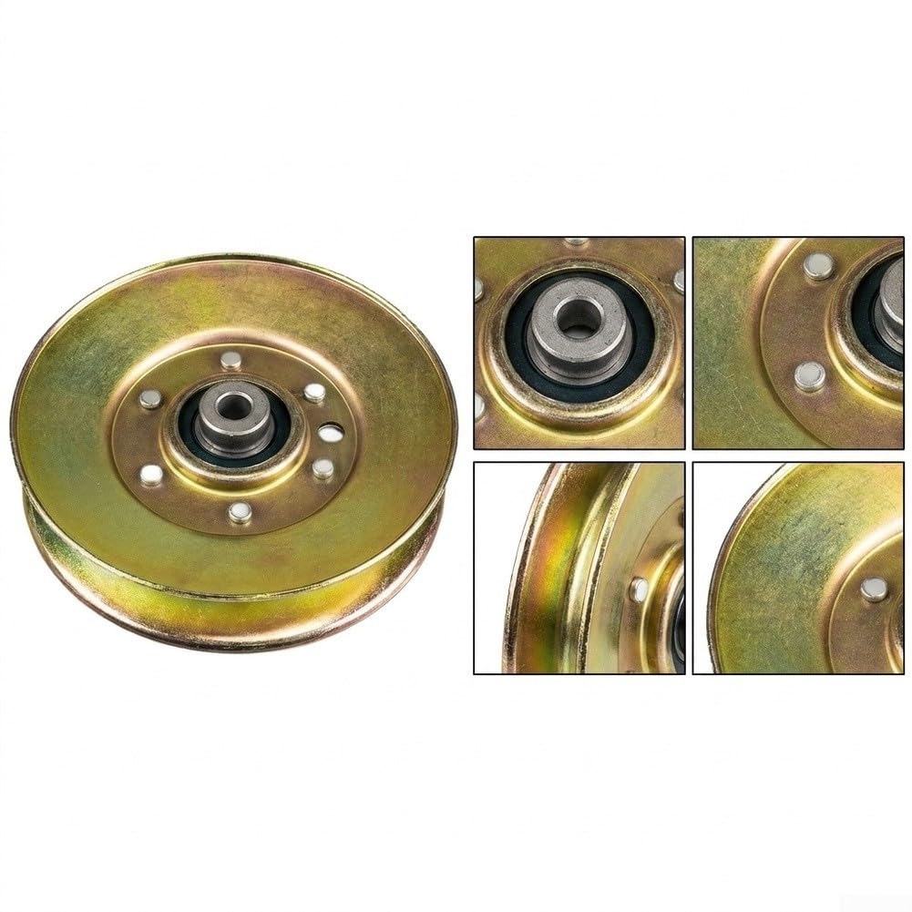 Polea Metal Dorada 12.8cm para Segadora para cadet Polea Metal(1pcs)