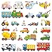 DECOWALL DW-1405 I Trasporti Adesivi da Parete Decorazioni Parete Stickers Murali Soggiorno Asilo Nido Camera da Letto per Bambini