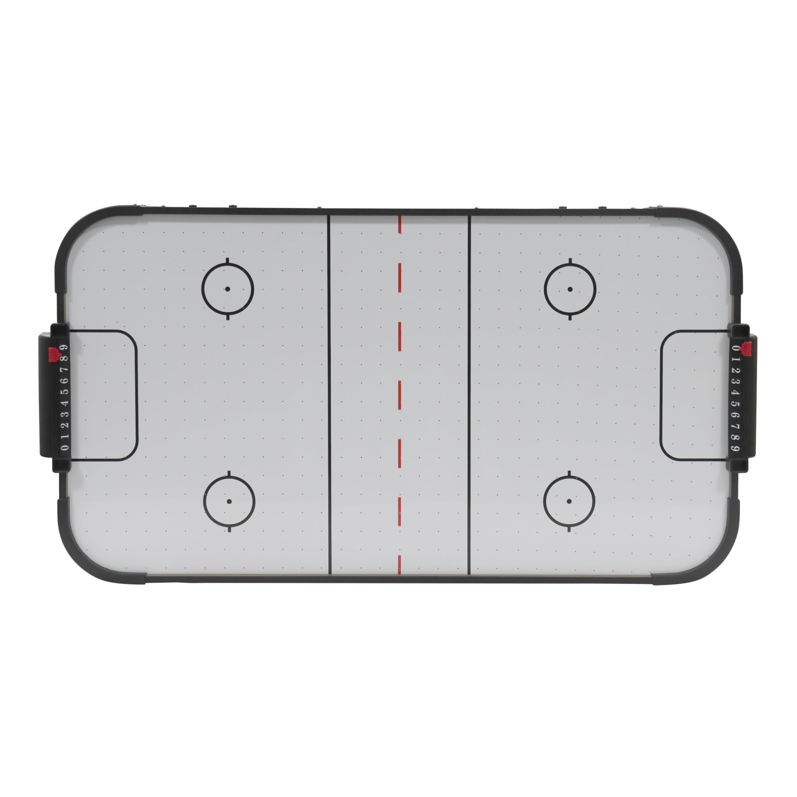 Cougar Mini Table De Air Hockey, 3Ft, Chêne/Grise | Table D' Air Hockey avec Accessoires (Palets Et Poussoirs) | pour Tous Les âges - Moteur Électrique 12 V | Dimensions : 92 X 51,5 X 25 Cm