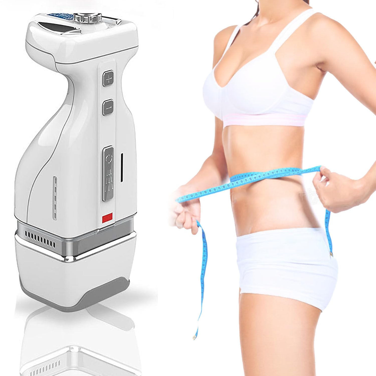Macchina Dimagrante per Massaggio Vibrante Portatile, Macchina Bruciagrassi con Vibrazione Anticellulite, per la Riduzione della Cellulite di Corpo, Pancia, Vita, Braccia e Schiena
