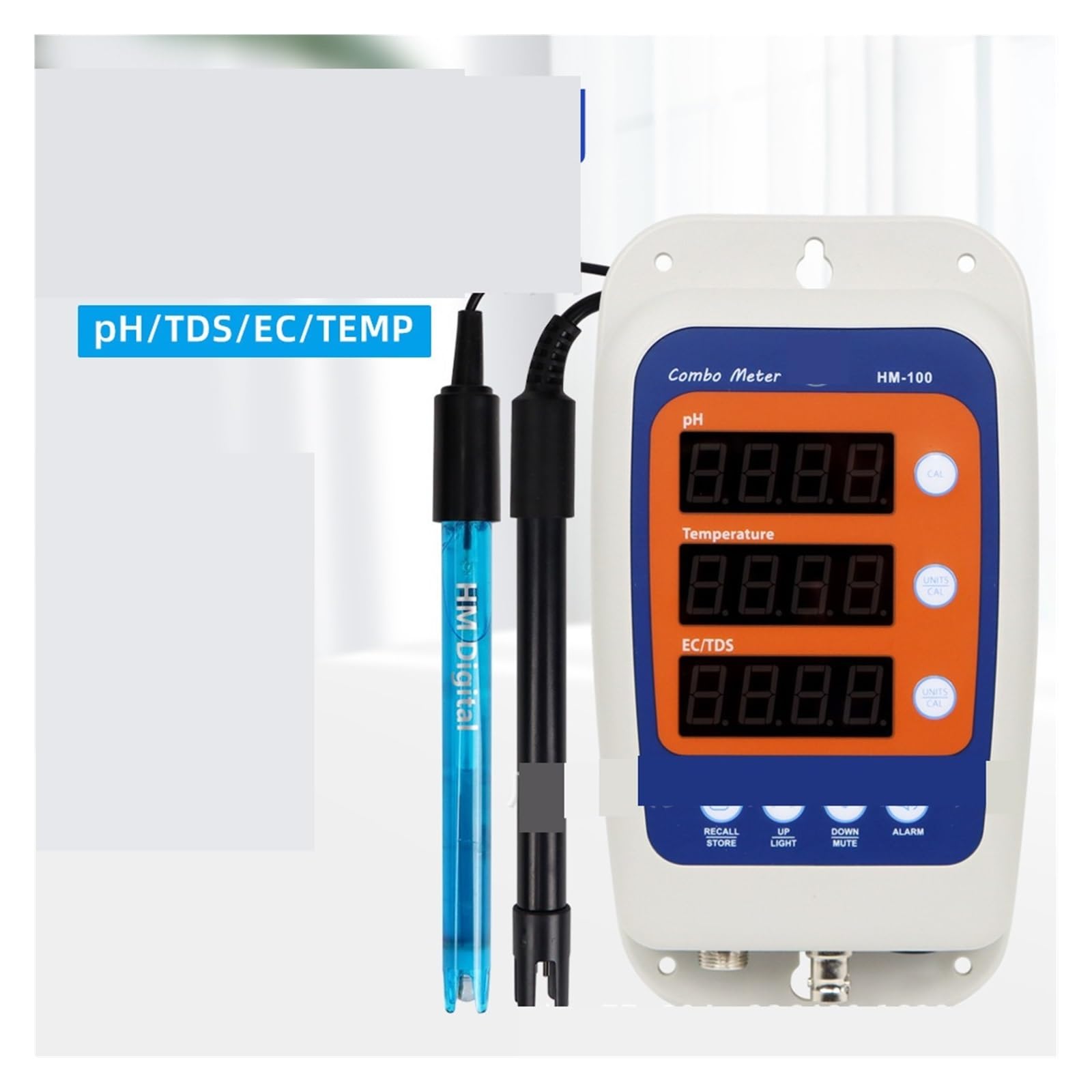 Tester wody, Wieloparametrowy tester jakości wody 4 w 1, testuje PH, TDS, EC i temperaturę