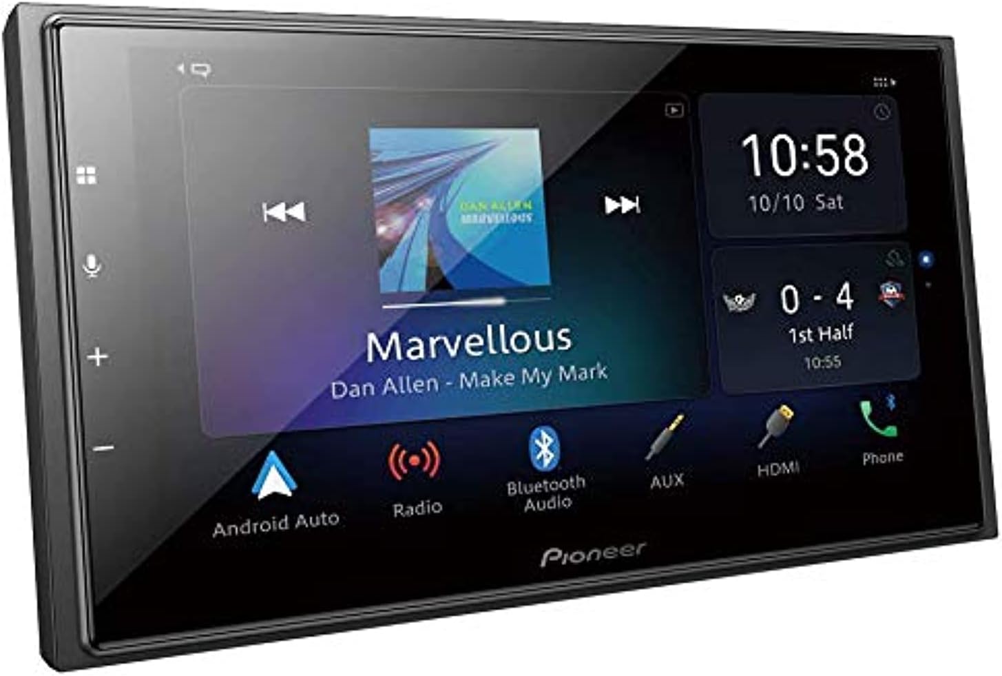 DMH-Z6350BT 6.8" Hi-Res Audio AV Receiver with Wireless Apple CarPlay and Android Auto