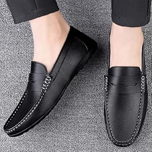 Mannen Loafers Platte Ademend Casual Lederen Mocassins Handgemaakte
