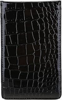 PU Golf Score Counter Card Holder Snakeskin Texture with Scorecards and Pencil for Golf Enthusiasts for Golf Enthusiasts