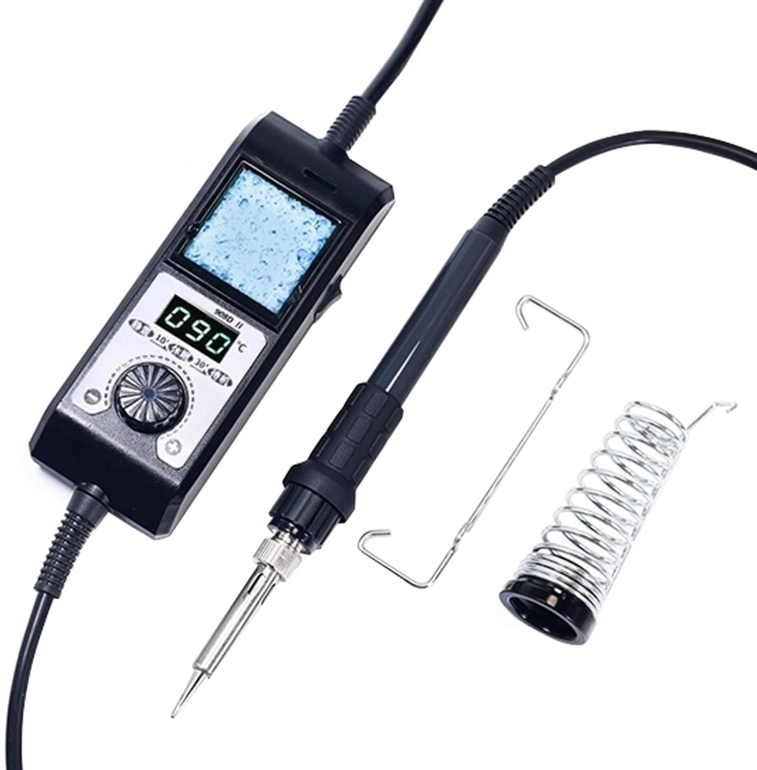 130w Digital Soldering Iron, Adjustable Temperature Soldering Welding Iron Kit,Soldering Boards, Wire, Jewellery Making 110V US Plug