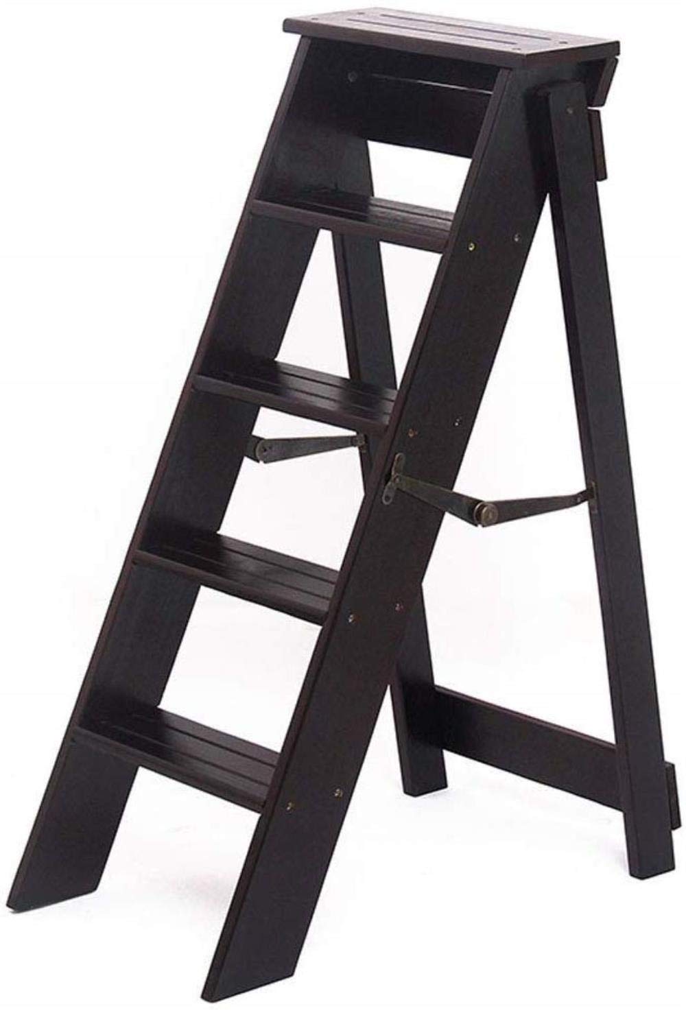 Escabeau en bois noble et chaise d'escalier multifonction pour la maison
